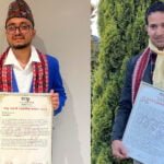 अव्युक्तकर्मी प्रदीप तिमल्सिना र अभिषेक खड्का भवानी पत्रकारिता पुरस्कारबाट सम्मानित