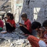 गाजाका बालबालिकामा छालासम्बन्धी रोगको भयानक सङ्क्रमण