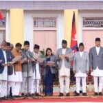 प्रधानमन्त्री ओलीसहित दुई उपप्रधान र १९ मन्त्रीले लिए शपथ