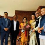 परराष्ट्रमन्त्री राणासँग एनआरएनए पदाधिकारीको भेटवार्ता