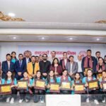 महिला भलिबल टिमलाई काठमाडौँ महानगरको जनही एक लाख नगदसहित सम्मान