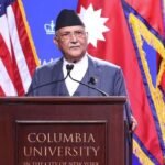 कोलम्बिया विश्वविद्यालयमा प्रधानमन्त्री ओली, युवालाई राष्ट्र निर्माणमा एकजुट हुन आग्रह
