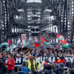 Sydney Harbour Bridge मा एक लाखभन्दा बढी Pro-Palestinian protesters, अष्ट्रेलियन राजनीतिमा बहस