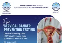 क्यानबेरामा Cervical Cancer सम्बन्धी निःशुल्क परीक्षण आयोजना हुँदै